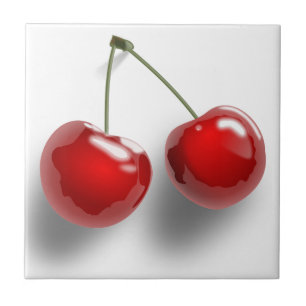 Glazed Cherries Tile