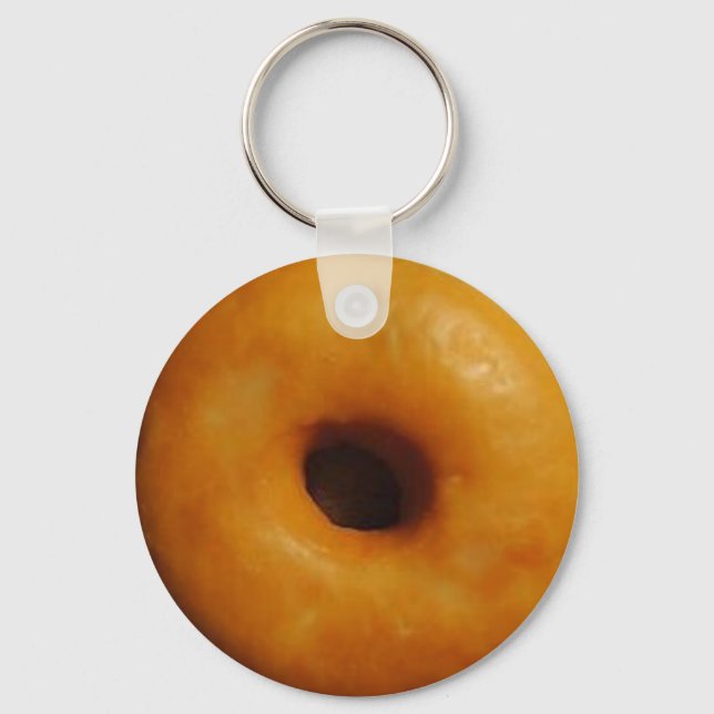 Glazed Doughnut Keychain (Front)