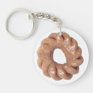Glazed Doughnut Keyrchain Keychain