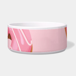 Glazed Doughnuts Seamless Background