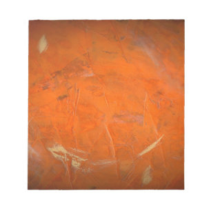 Glazed Terracotta Faux Finish Notepad