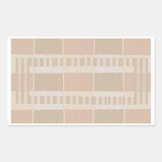 Glazed Tiles n Stripes  Silver Colour Sheet Sticker