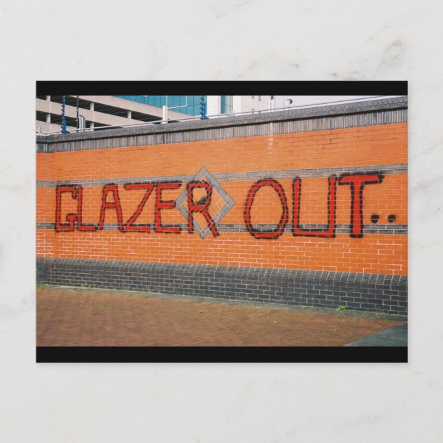 Glazer Out Postcard (Front)