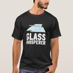 Glazier Glass Fitter And Glass Setter Window Fabri T-Shirt
