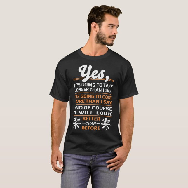 Glazier Will Make Better Than Before Tshirt (Front Full)