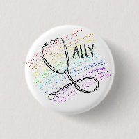 GLBT Ally Medicine pin