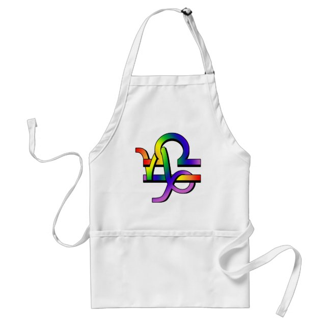 GLBT Capricorn & Libra Standard Apron (Front)