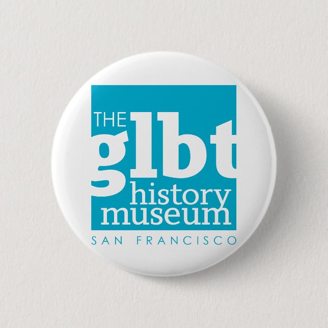GLBT History Museum 2 Inch Round Button (Front)
