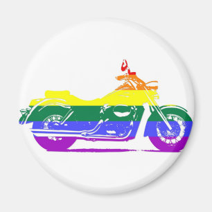 GLBT Motorcycle Pride Magnet