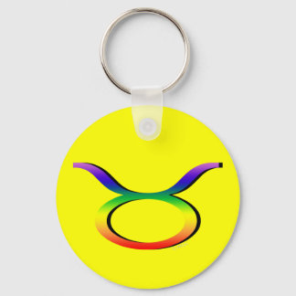 GLBT Taurus Keychain