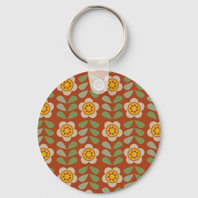 GLEAM GLADE - Key Ring - Botanical Charm (Front)