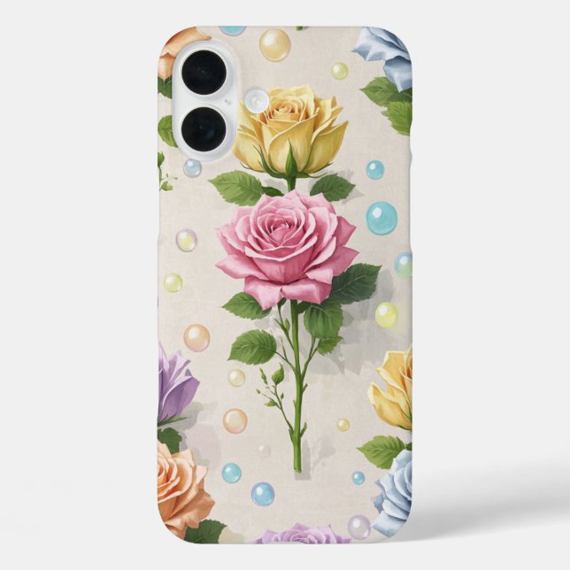 Gleaming Glam: Sparkling iPhone Case (Back)