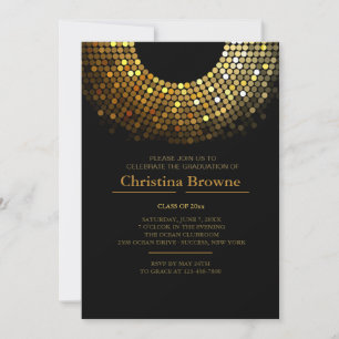 Gleaming Grad Invitation