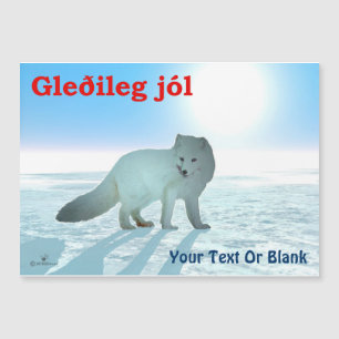 Gleðileg Jól - Arctic Fox
