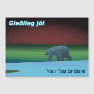 Gleðileg Jól - Polar Lights Polar Bear