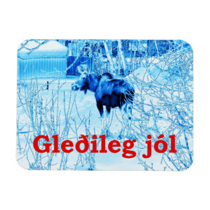 Gleðileg Jól - Urban Moose Magnet