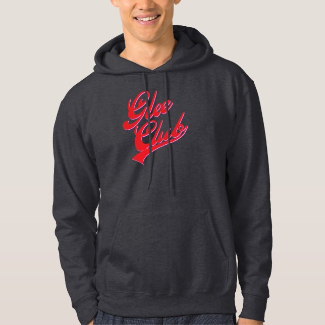 Glee Club (swoosh) Hoodie (Front)