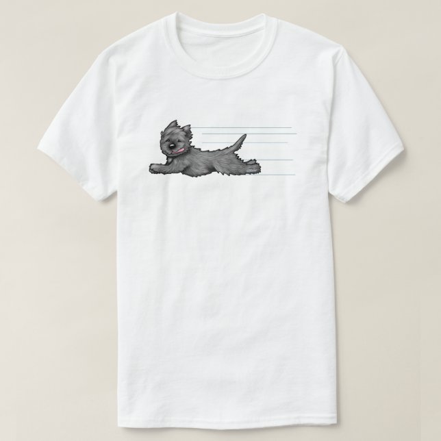 Gleeful Runn T-shirt Cairn (Design devant)