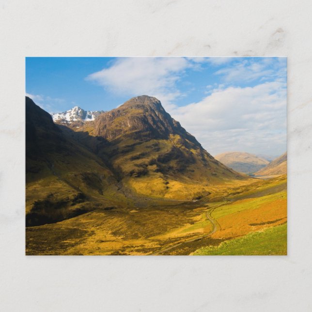 Glen Coe, Scotland Postcard (Front)