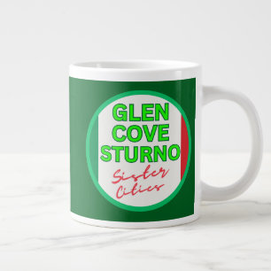 Glen Cove & Sturno Sister Cities Commemorative Mug