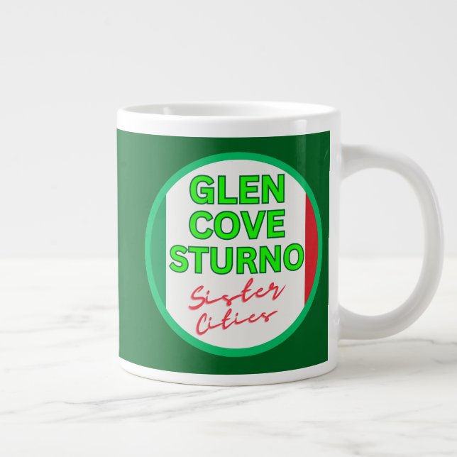 Glen Cove & Sturno Sister Cities Commemorative Mug (Droite)