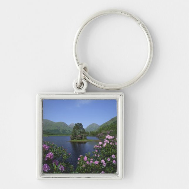 Glen Etive, Highlands, Scotland Keychain (Front)