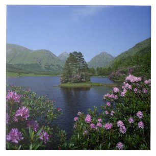Glen Etive, Highlands, Scotland Tile
