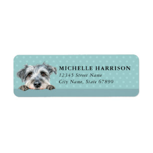 Glen of Imaal Terrier Dog Return Address Labels