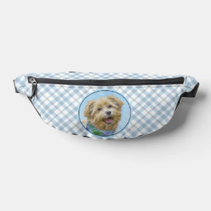 Glen of Imaal Terrier Painting Original Dog Art Fanny Pack