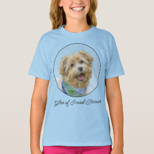 Glen of Imaal Terrier Painting - Original Dog Art  T-Shirt