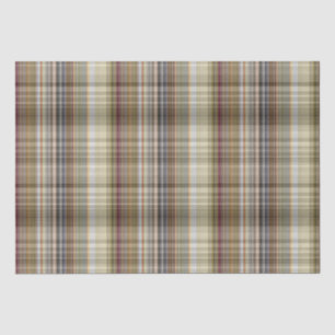 Glen Plaid Rich Colour Tissue Paper