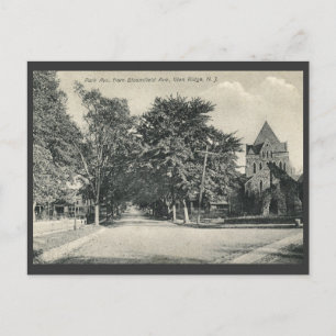 Glen Ridge, New Jersey 1909 Vintage Postcard