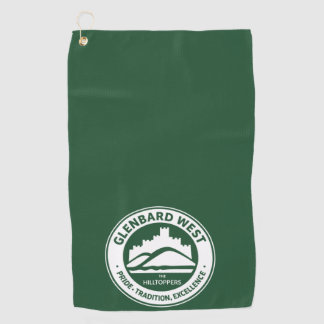 Glenbard West Golf Towel | Glen Ellyn Hilltoppers