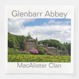 Glenbarr Abbey – MacAlister Clan Napkin