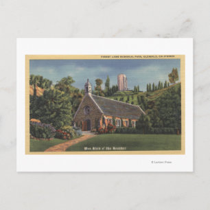 Glencairn, Replica of Annie Laurie's Church Postcard