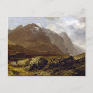 Glencoe by Horatio McCulloch Postcard