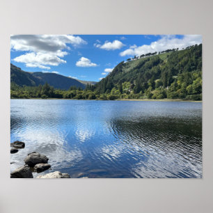 Glendalaugh Lakes County Wicklow Ireland Europe Poster