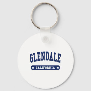 Glendale California College Style tee shirts Keychain
