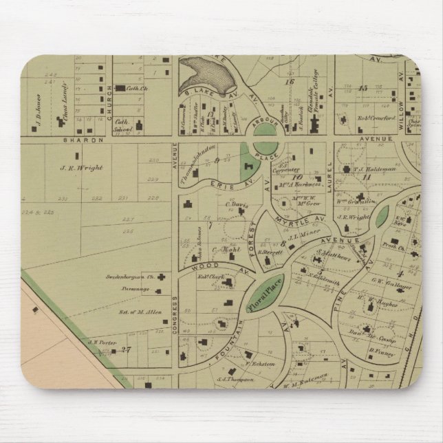 Glendale, Ohio Mouse Pad (Front)