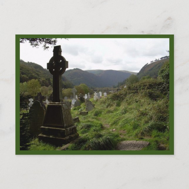 Glendalough (Celtic Cross) Postcard (Front)