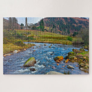 Glendalough Ireland. Jigsaw Puzzle