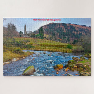 Glendalough Ireland. Jigsaw Puzzle