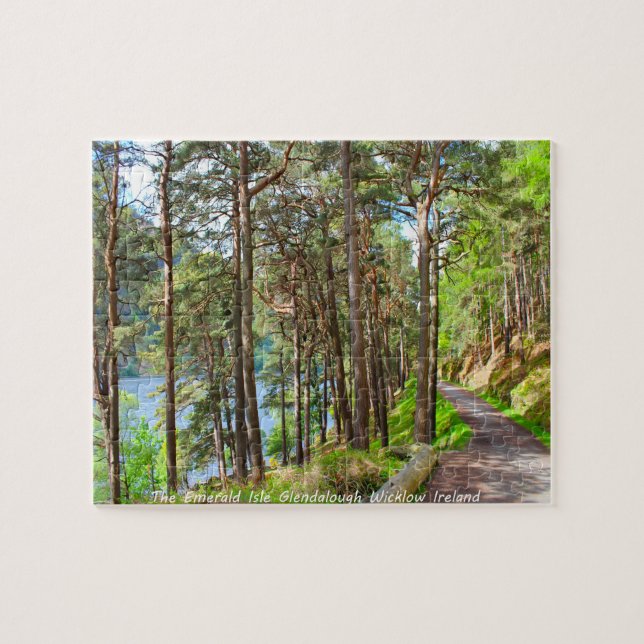 Glendalough Wicklow Ireland Jigsaw Puzzle (Horizontal)