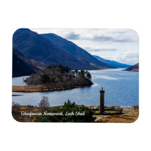 Glenfinnan Monument, Loch Shiel, Scotland Magnet