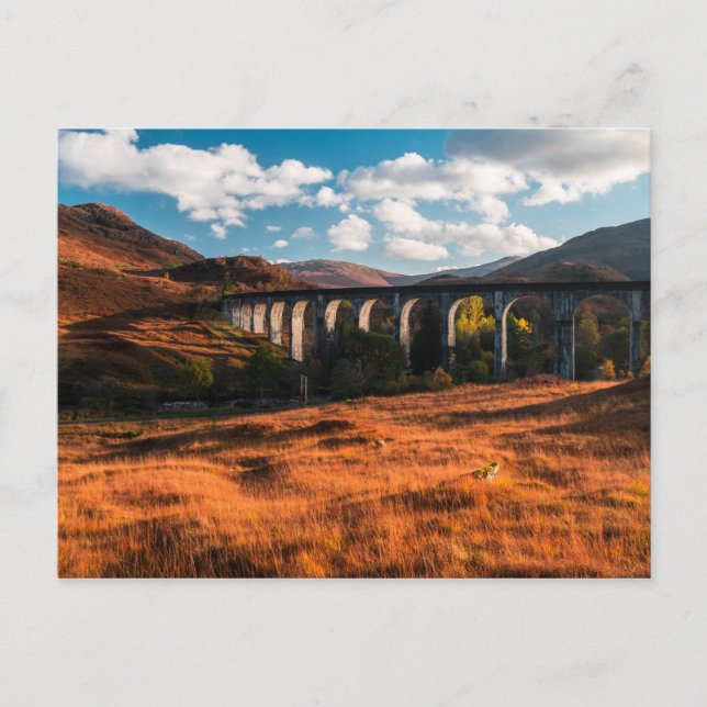 Glenfinnan Viaduct, Scotland Postcard (Front)