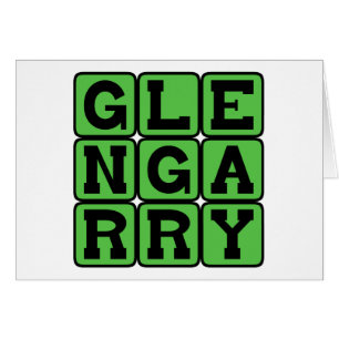 Glengarry, Chapeau en forme de bateau