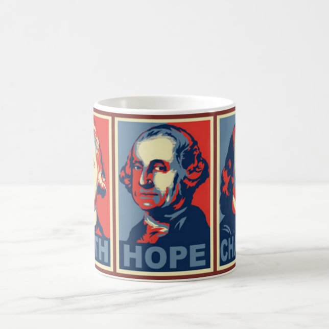 Glenn Beck faith hope charity mug (Center)