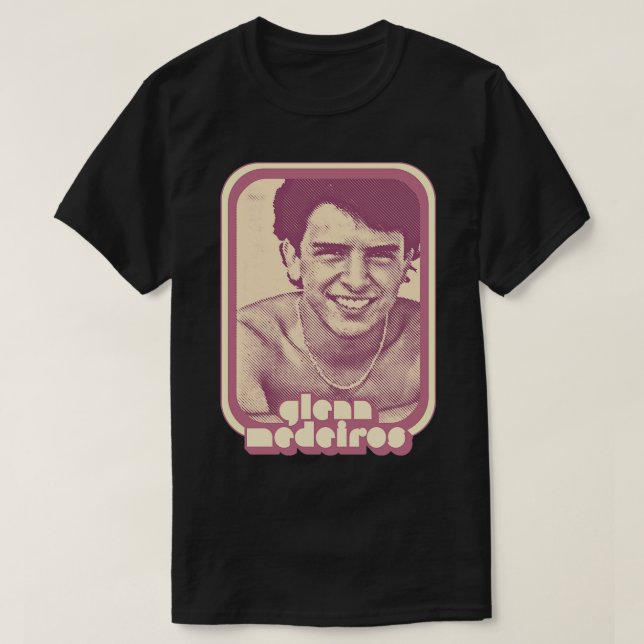 Glenn Medeiros 80s Retro Fan T-Shirt (Design Front)