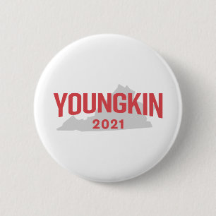 Glenn Youngkin for Virginia Governor 2 Inch Round Button