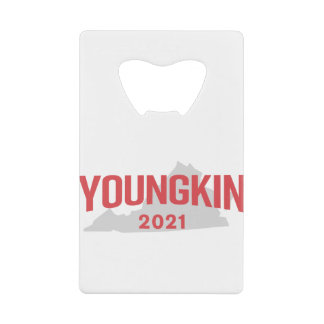 Glenn Youngkin for Virginia Governor Credit Card Bottle Opener